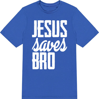 "Jesus Saves Bro" T-Shirt | Christian Equestrian Apparel