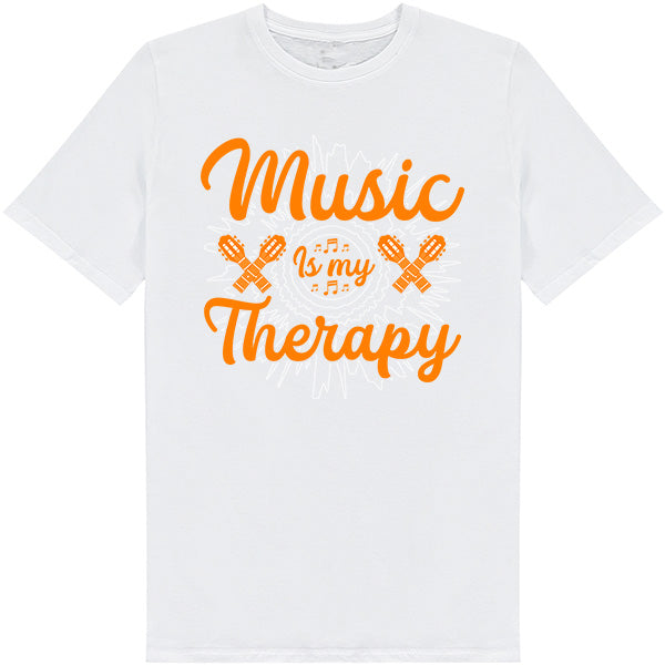 "Music Is My Therapy" Unisex T-Shirt | Ideal for Music Lovers