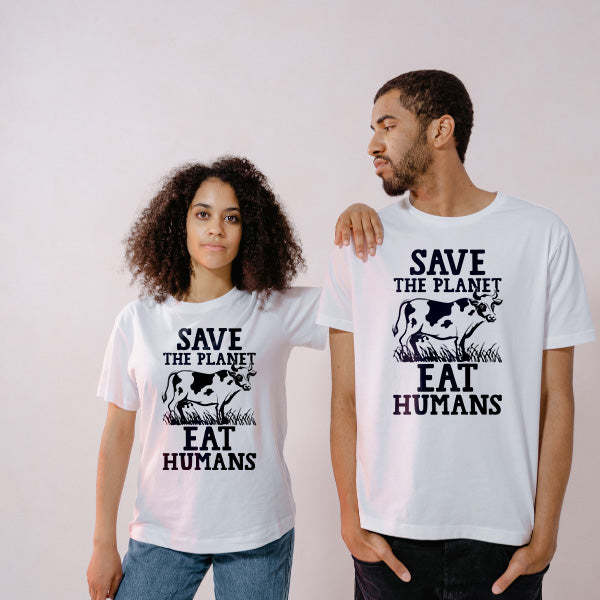 "Save The Planet" Unisex T-Shirt | Vegan Vibes | Equestrian Apparel