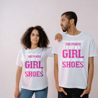 Unisex Runner's T-Shirt - Empowering Girls in Running