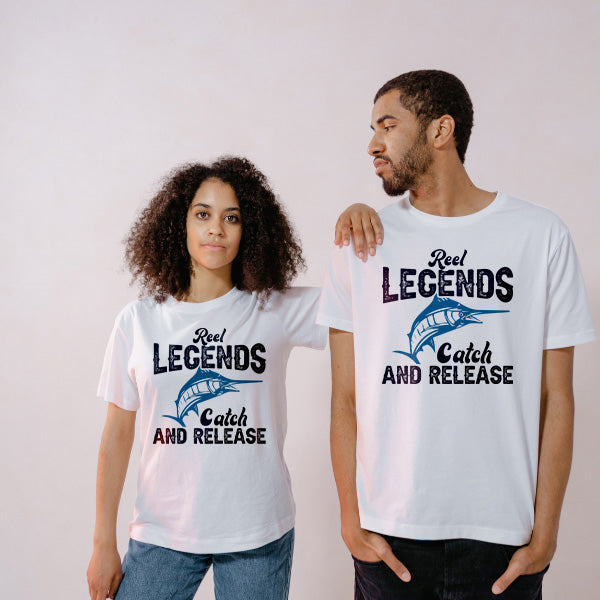 Reel Legends Unisex Fishing T-Shirt | Perfect for Anglers