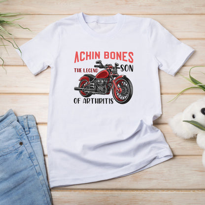 Achin' Bones Unisex T-Shirt | Ideal for Motorcycle Fans