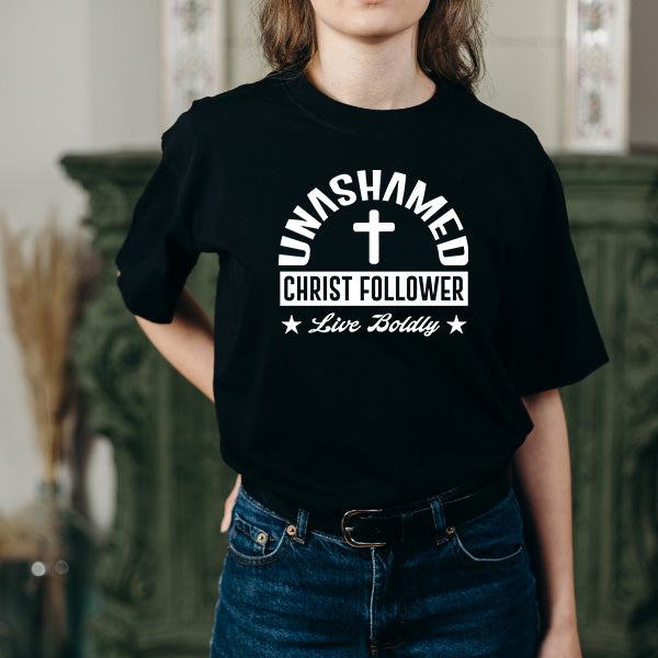 Unisex Christian T-Shirt - Live Boldly | Equestrian Apparel