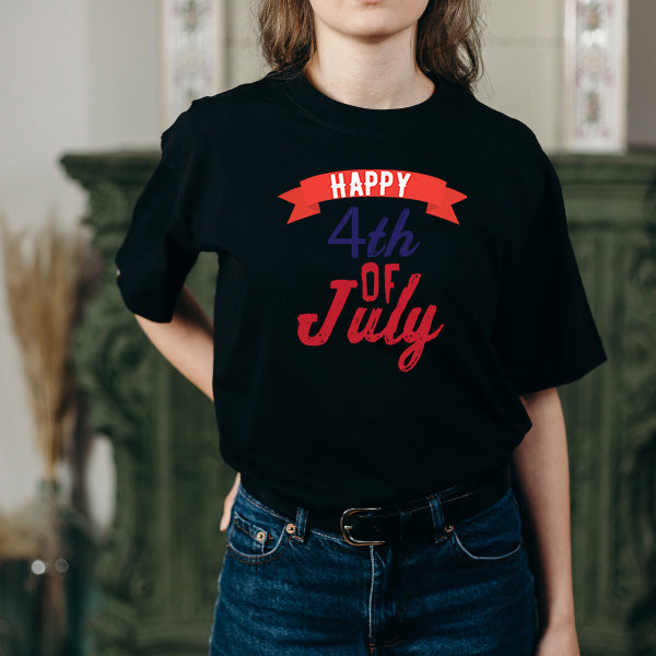 Happy 4th of July Unisex T-Shirt | Perfect for Festivities