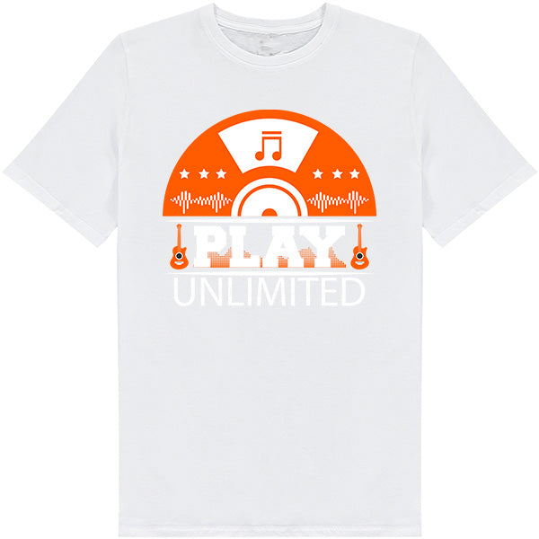 Play Unlimited Unisex T-Shirt | Ideal for Music Lovers