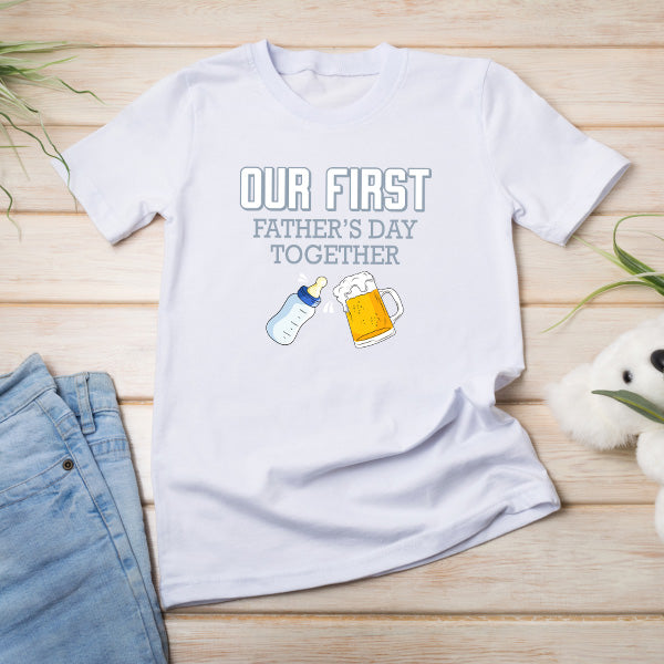 First Father's Day Unisex T-Shirt | Perfect Gift for Dads