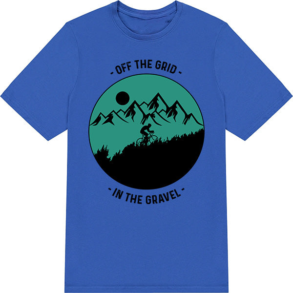 Off The Grid Gravel T-Shirt | Ideal for Bicycle Adventures