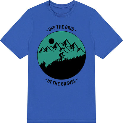 Off The Grid Gravel T-Shirt | Ideal for Bicycle Adventures