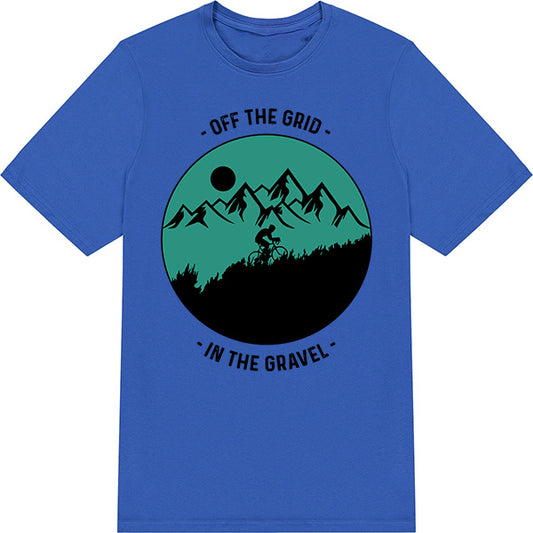 Off The Grid Gravel T-Shirt | Ideal for Bicycle Adventures