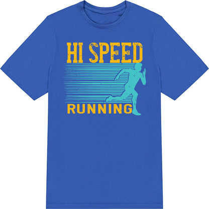 High-Speed Running Unisex T-Shirt | Equestrian Runner's Edition