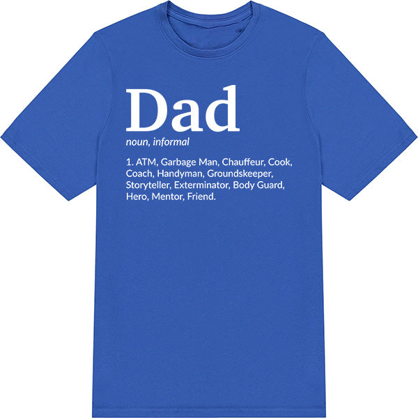 Dad Noun Unisex T-Shirt | Equestrian Dad's Favorites