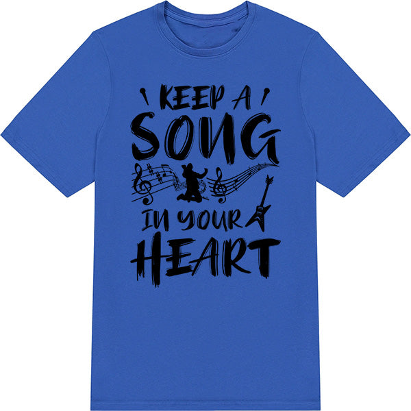 "Keep A Song In Your Heart" Unisex T-Shirt | Music Lovers' Tee