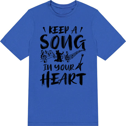 "Keep A Song In Your Heart" Unisex T-Shirt | Music Lovers' Tee