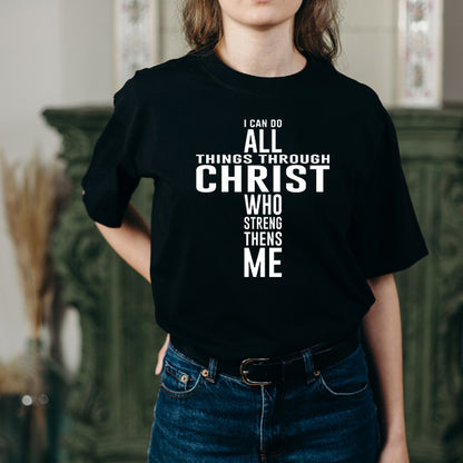 "I Can Do All Things" Christian T-Shirt | Equestrian Apparel