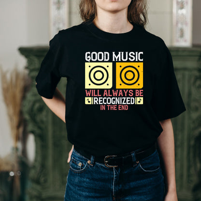 "Good Music" Unisex T-Shirt | Ideal for Music Lovers