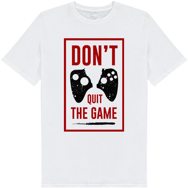 "Don't Quit The Game" Unisex T-Shirt | Premium Equestrian Apparel