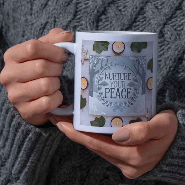 Shop the Tranquil Christmas Mug for a Peaceful Holiday Season