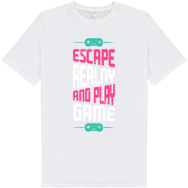 Escape Reality T-Shirt | Premium Unisex Gaming Apparel