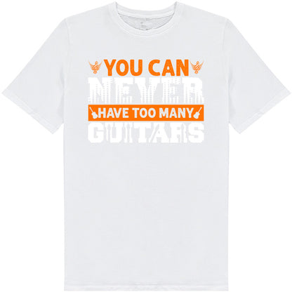 Unisex 'Too Many Guitars' T-Shirt - Ideal for Music Lovers