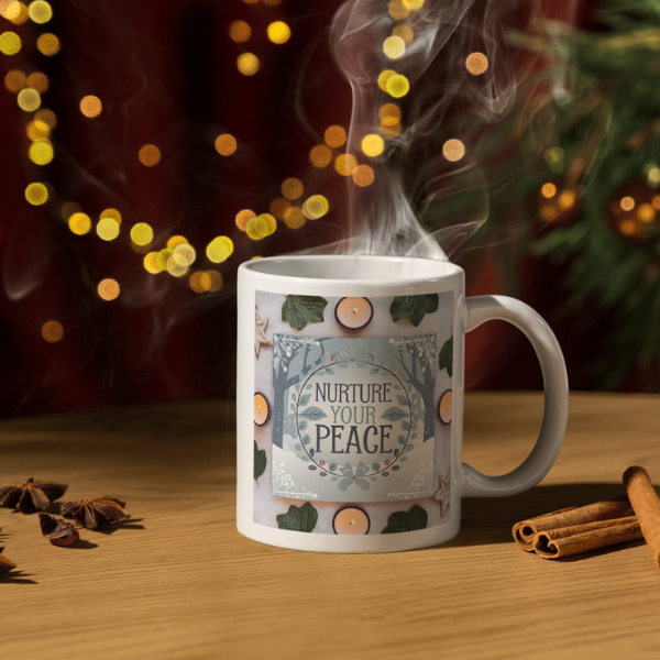 Shop the Tranquil Christmas Mug for a Peaceful Holiday Season