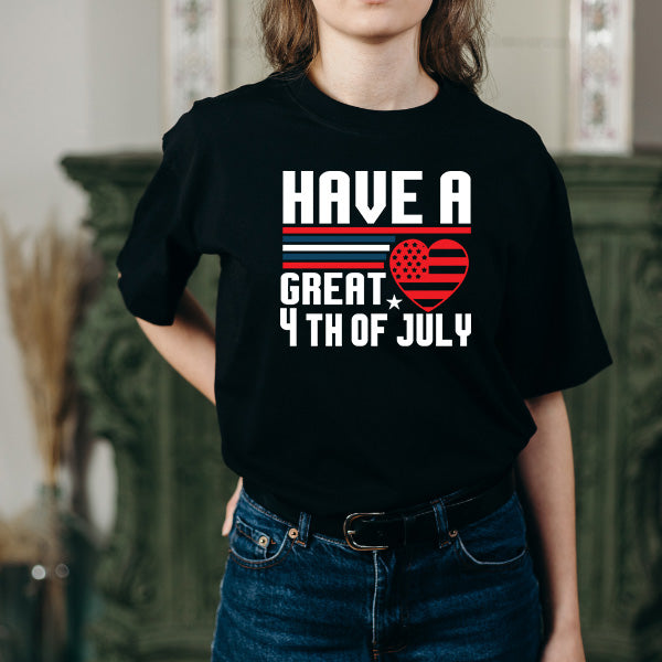 Have A Great 4th Of July Unisex T-Shirt | Equestrian Style