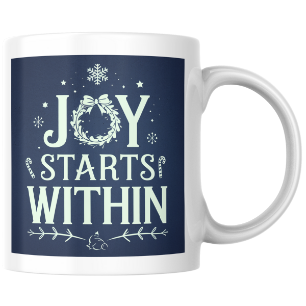 Shop the Festive Joy Within - Premium Christmas Mug