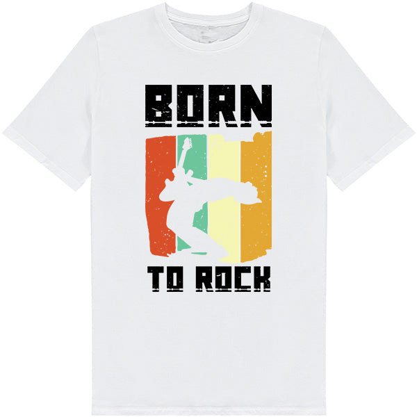 Born To Rock V1 Unisex T-Shirt | Ideal for Music Lovers