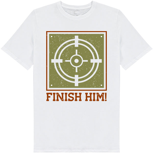 Finish Him Unisex T-Shirt | Premium Equestrian Apparel