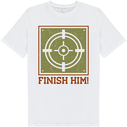 Finish Him Unisex T-Shirt | Premium Equestrian Apparel