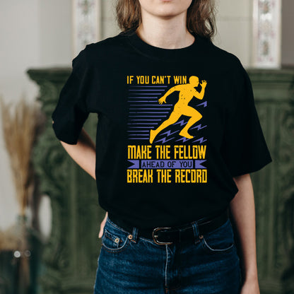 Unisex Runner's T-Shirt - Break Records in Style | Equestrian