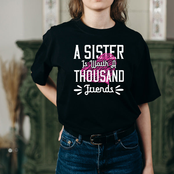 Sister T-Shirt - Perfect Gift for Sisters | Unisex Tee