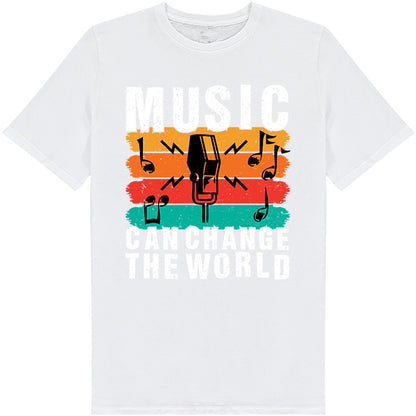 Music Can Change The World V3 T-Shirt | Unisex & Stylish