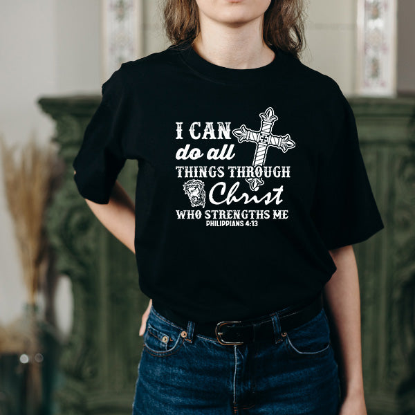 "I Can Do All Things" Unisex T-Shirt | Christian Equestrian Apparel