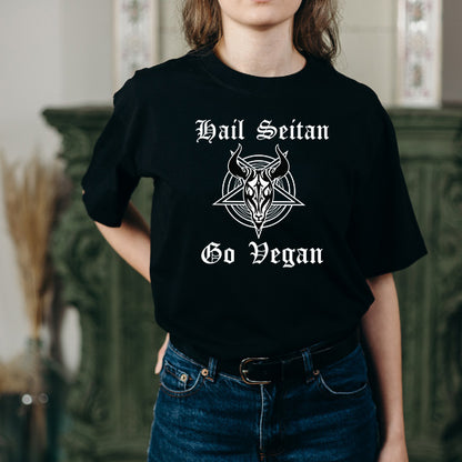 Vegan Vibes Unisex T-Shirt | Hail Seitan Equestrian Apparel