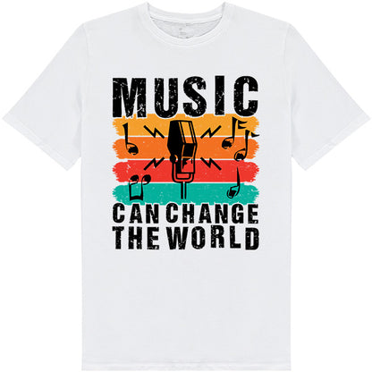 Music Can Change The World V4 T-Shirt | Unisex & Stylish