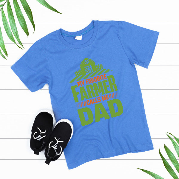 "My Favorite Farmer Calls Me Dad" T-Shirt | Equestrian Apparel