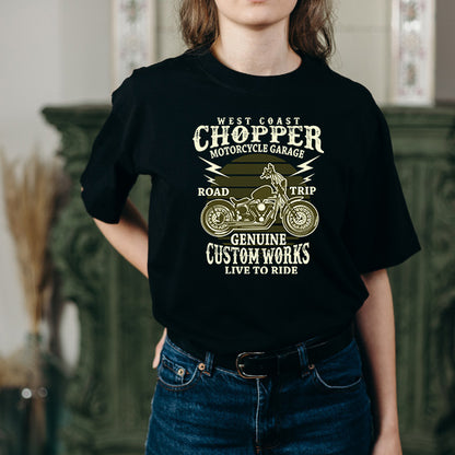 West Coast Chopper Unisex T-Shirt | Live to Ride