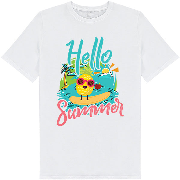 Hello Summer V3 Unisex T-Shirt | Equestrian Summer Series