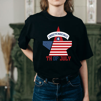 Independence Day Unisex T-Shirt | 4th of July Equestrian Style