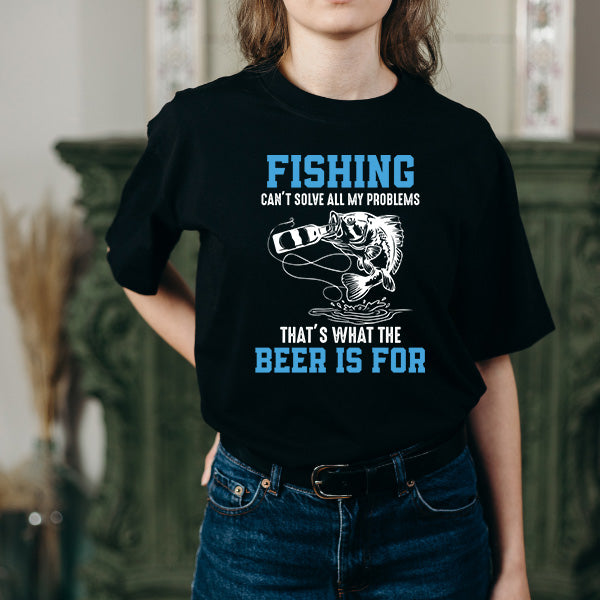 Fishing & Beer Unisex T-Shirt | Perfect for Anglers