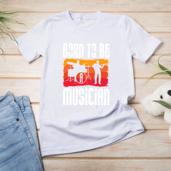 "Born To Be A Musician" Unisex T-Shirt | Ideal for Music Lovers