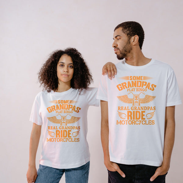 Grandpas Ride Motorcycles T-Shirt | Perfect for Bikers