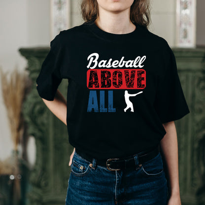 Baseball Above All Unisex T-Shirt | Equestrian Apparel