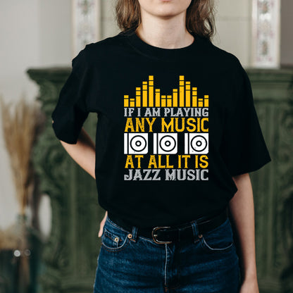 Jazz Music Unisex T-Shirt | Perfect for Music Lovers