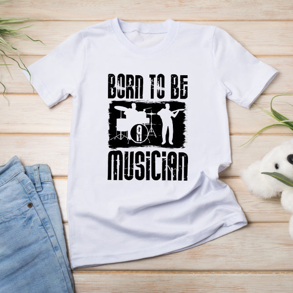 "Born To Be A Musician" Unisex T-Shirt | Ideal for Music Lovers