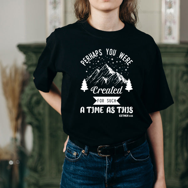 "Perhaps You Were Created" Unisex T-Shirt | Christian Equestrian