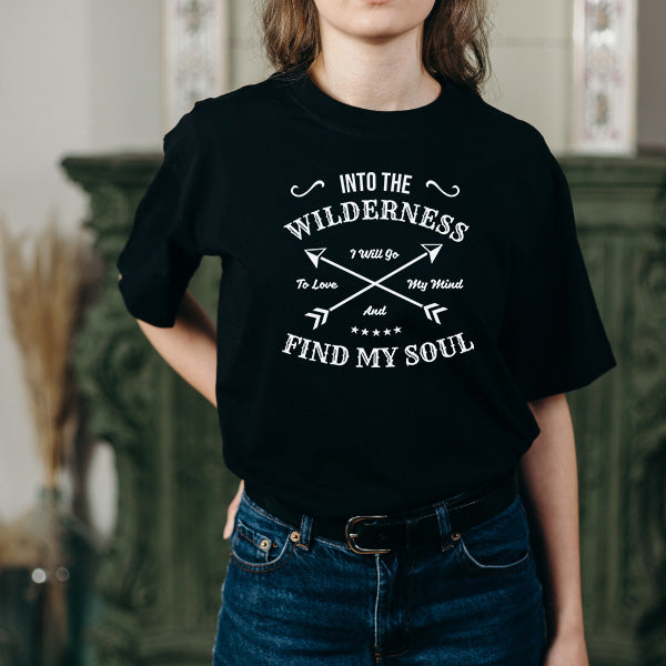 Into The Wilderness Unisex T-Shirt | Ideal for Camping Adventures