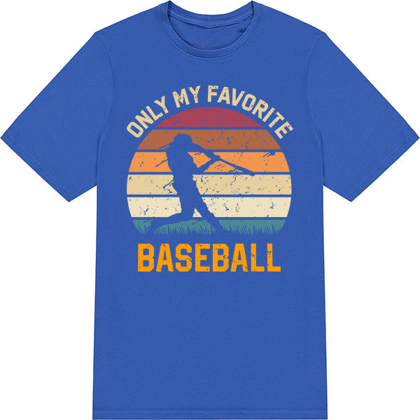 "Only My Favourite Baseball" Unisex T-Shirt | Equestrian Style