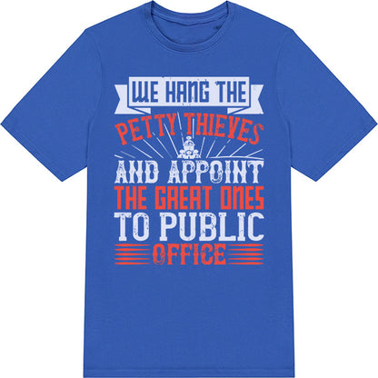 Political Statement T-Shirt | Unisex Equestrian Apparel