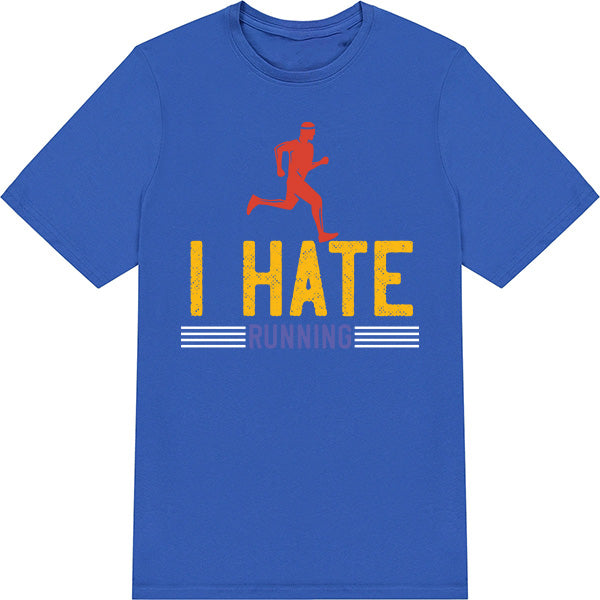 "I Hate Running" Unisex T-Shirt | Equestrian Apparel